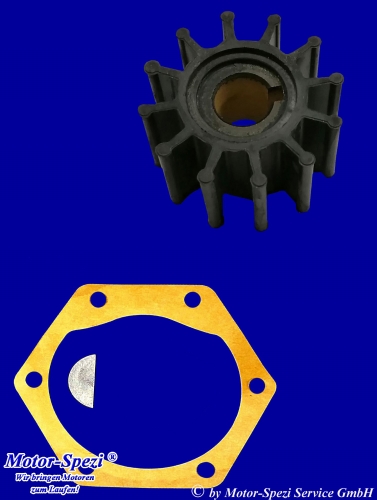 Impeller passt für Volvo Penta MD21 und AQD21, ersetzt 21951350 und 875575